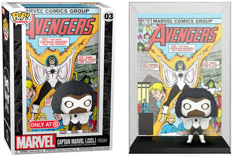 Captain Marvel (Monica Rambeau, Comic Covers, Sealed) 03 - Target Exclusive (Online Order Only)