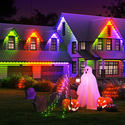 Matter Smart Multicolor Permanent Outdoor Lights Smarter Kit with Cable Covers 98ft (30m)