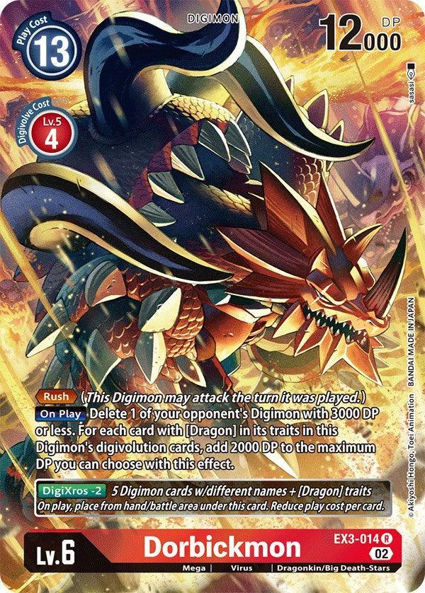 Dorbickmon [EX3-014] (Alternate Art) [Draconic Roar] (ONLINE ORDER ONLY)