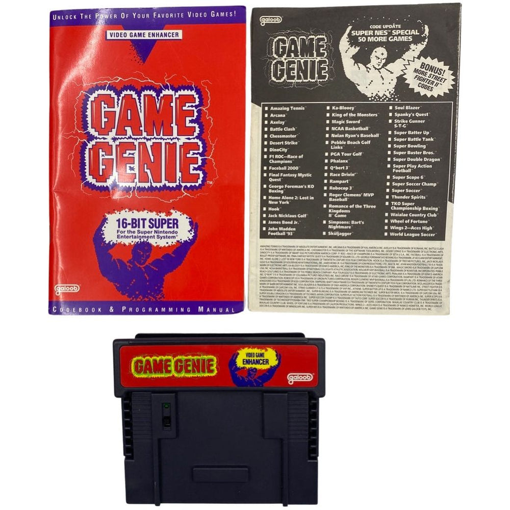 Game Genie Video Game Enhancer - Super Nintendo (Online Order Only)