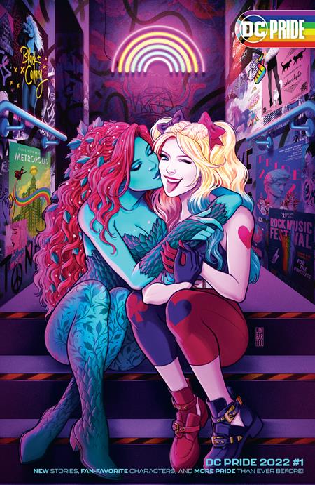 Dc Pride 2022 #1 (One Shot) D Jen Bartel Cardstock Variant GGA Harley Quinn Poison Ivy (06/07/2022) Dc (ONLINE ORDER ONLY)