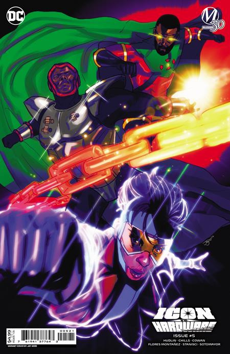 Icon Vs Hardware #5 (Of 5) B Jay Hero Variant (10/24/2023) Dc (ONLINE ORDER ONLY)
