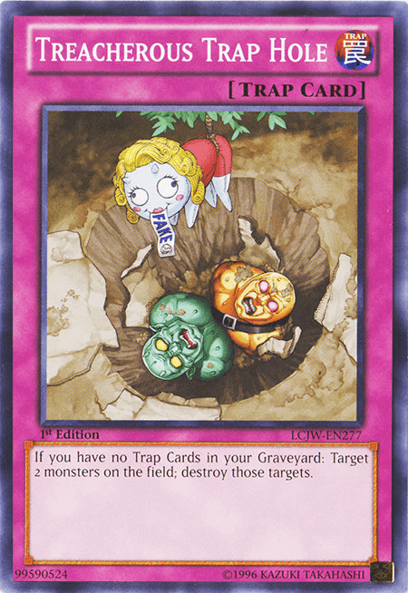 Treacherous Trap Hole [LCJW-EN277] Common (ONLINE ORDER ONLY)