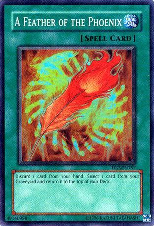 A Feather of the Phoenix [DR3-EN157] Super Rare (ONLINE ORDER ONLY)