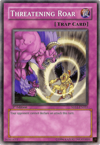 Threatening Roar [5DS1-EN031] Common (ONLINE ORDER ONLY)