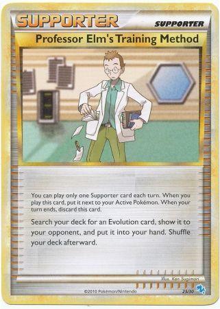 Professor Elm's Training Method (25/30) [HeartGold & SoulSilver: Trainer Kit - Gyarados] (Online Only)