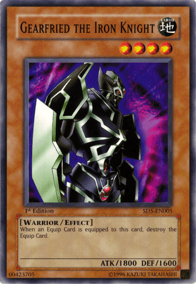 Gearfried the Iron Knight [SD5-EN005] Common (ONLINE ORDER ONLY)