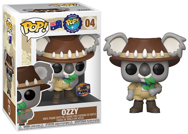 Ozzy w/ Pin (Pop! Around The World) 04 (Online Order Only)