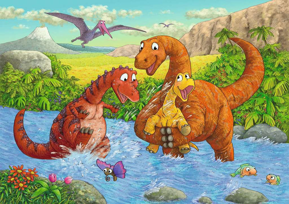 Puzzle: Dinosaurs at Play