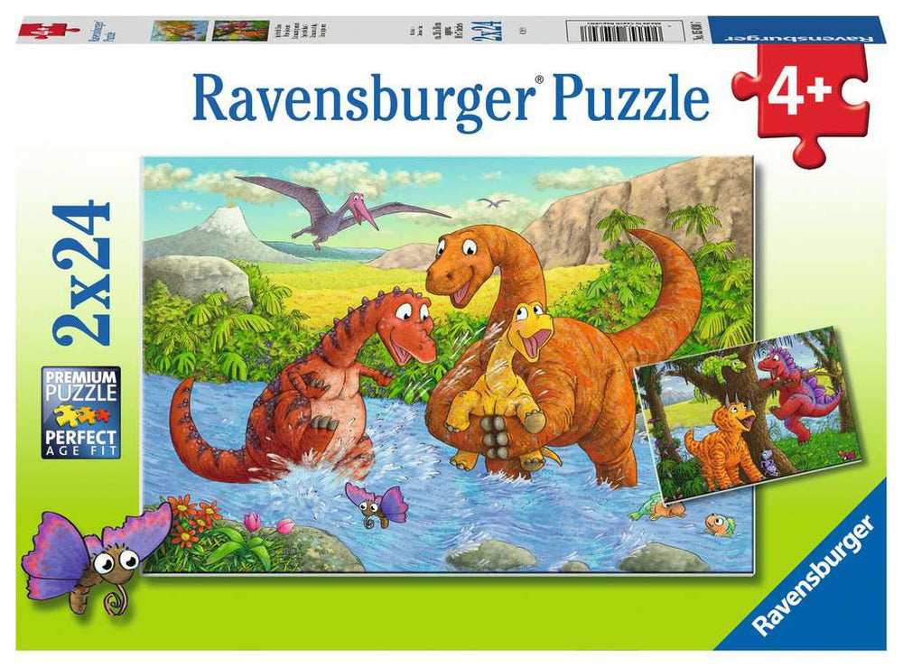 Puzzle: Dinosaurs at Play