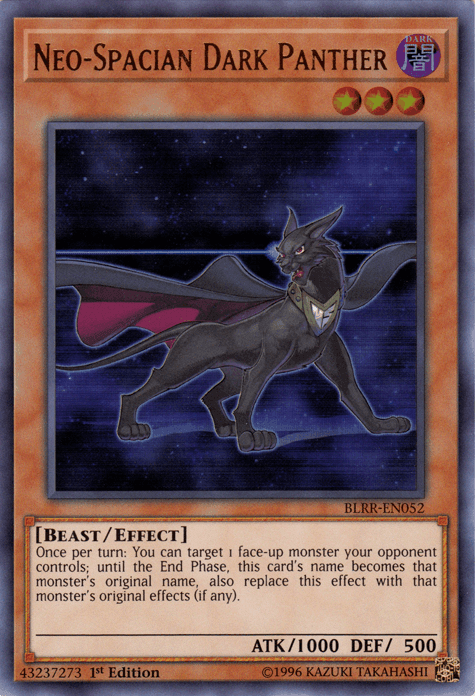 Neo-Spacian Dark Panther [BLRR-EN052] Ultra Rare (ONLINE ORDER ONLY)