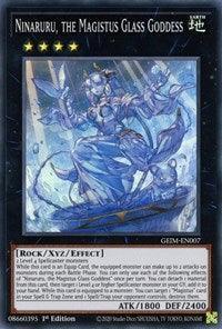 Ninaruru, the Magistus Glass Goddess [GEIM-EN007] Super Rare (ONLINE ORDER ONLY)