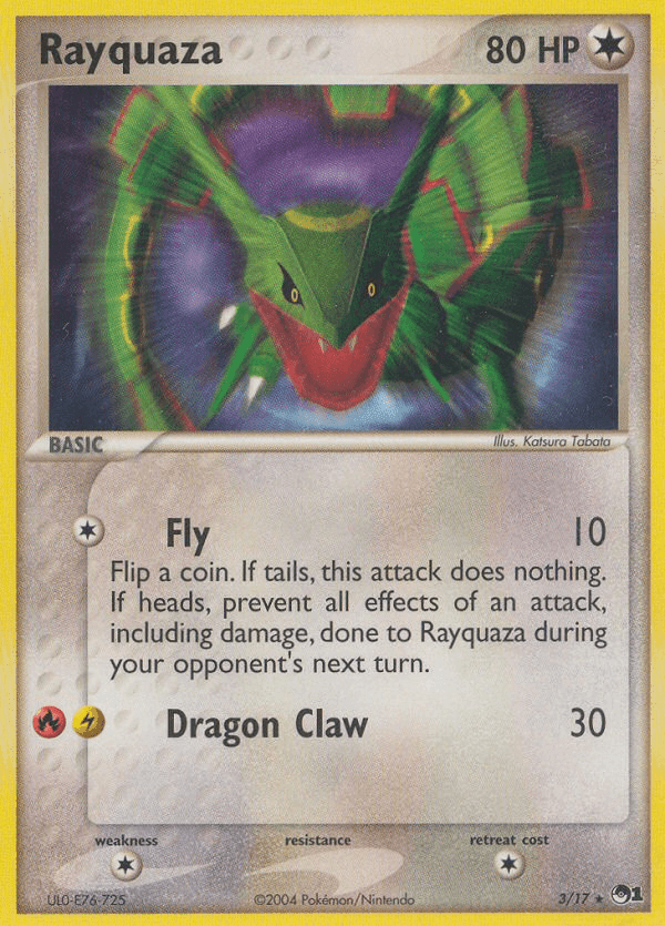 Rayquaza (3/17) [POP Series 1] (Online Only)