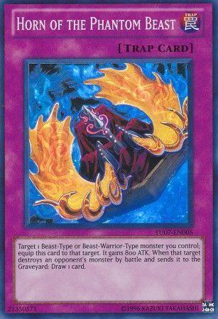 Horn of the Phantom Beast [TU07-EN005] Super Rare (ONLINE ORDER ONLY)