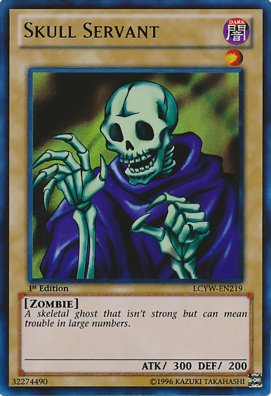 Skull Servant [LCYW-EN219] Ultra Rare (ONLINE ORDER ONLY)
