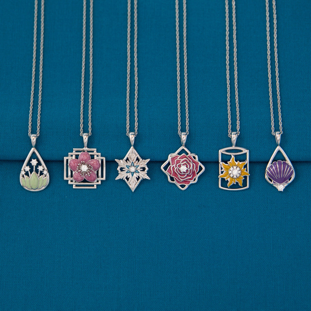 Disney X RockLove MULAN Mulan Keepsake Necklace (ONLINE ORDER ONLY)