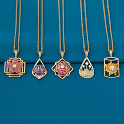Disney X RockLove MULAN Mulan Keepsake Necklace (ONLINE ORDER ONLY)