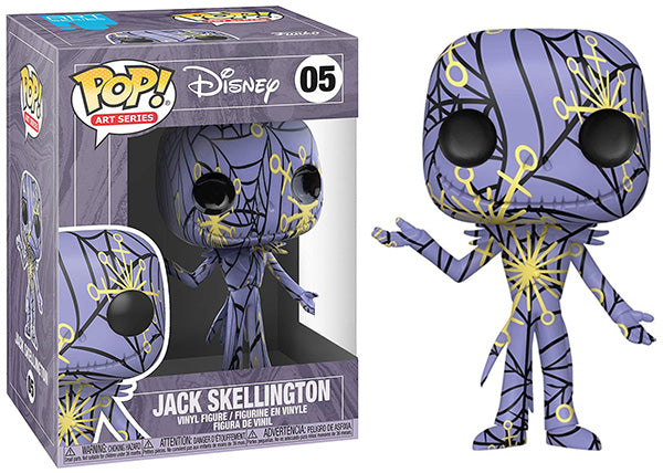 Jack Skellington (Purple, Art Series, Nightmare Before Christmas, No Stack) 05 (Online Order Only)