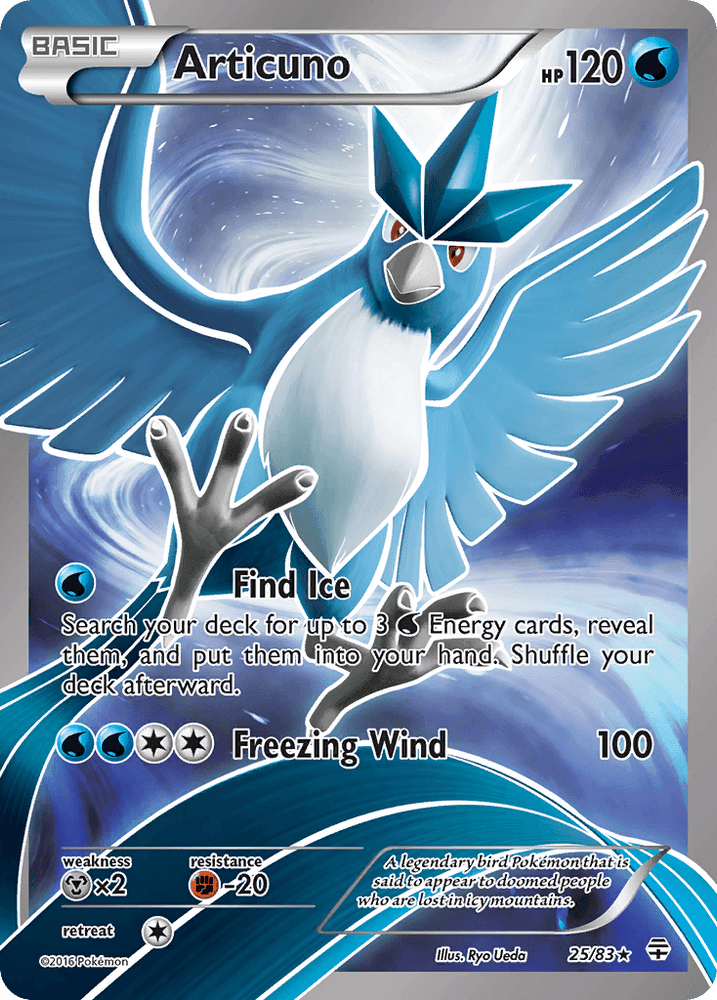 Articuno (25/83) [XY: Generations] (Online Only)