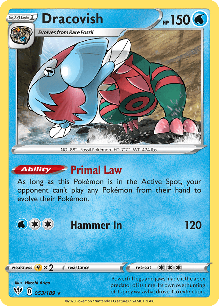Dracovish (053/189) [Sword & Shield: Darkness Ablaze] (Online Only)