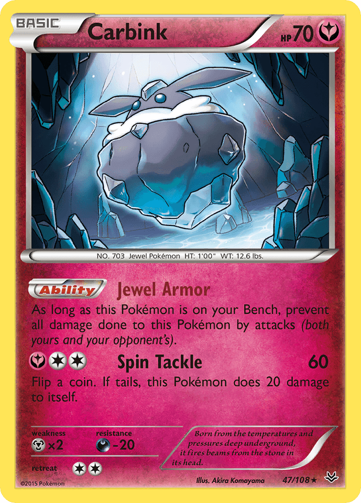 Carbink (47/108) [XY: Roaring Skies] (Online Only)