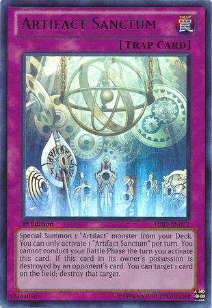 Artifact Sanctum [PRIO-EN072] Ultra Rare (ONLINE ORDER ONLY)
