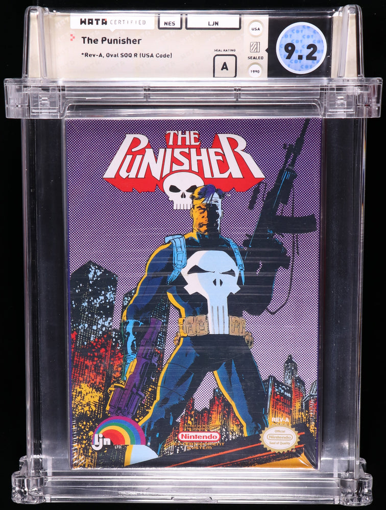 The Punisher [Graded WATA 9.2] (Nintendo NES) (Online Only)