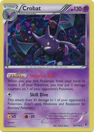 Crobat (33/119) (Cosmos Holo) [XY: Phantom Forces] (Online Only)