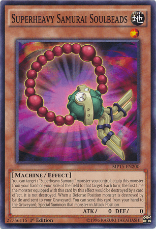 Superheavy Samurai Soulbeads [MP15-EN200] Common (ONLINE ORDER ONLY)