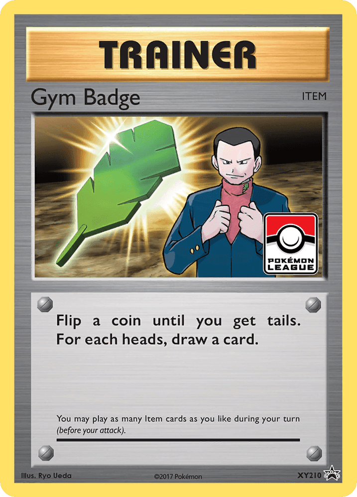 Gym Badge (XY210) (Giovanni) [XY: Black Star Promos] (Online Only)