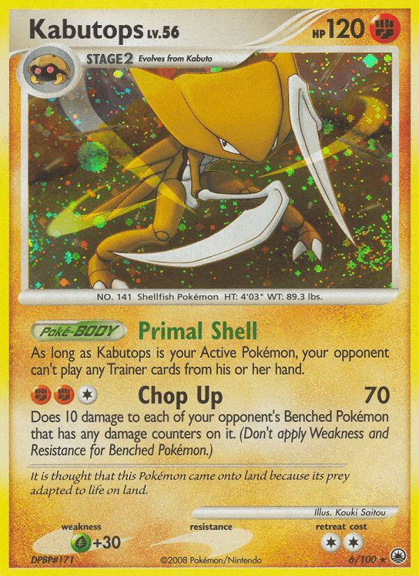 Kabutops (6/100) [Diamond & Pearl: Majestic Dawn] (Online Only)
