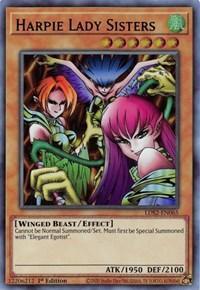 Harpie Lady Sisters (Purple) [LDS2-EN065] Ultra Rare (ONLINE ORDER ONLY)