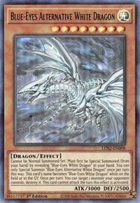 Blue-Eyes Alternative White Dragon (Green) [LDS2-EN008] Ultra Rare (ONLINE ORDER ONLY)