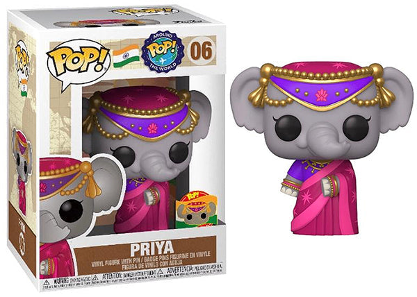Priya w/ Pin (Pop! Around The World) 06 (Online Order Only)