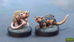 Bones Dungeon Dwellers: Giant Tomb Rats (6)