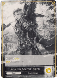 Faria, the Sacred Queen // Faria, the Ruler of God Sword (WPR002) [Promo Cards]