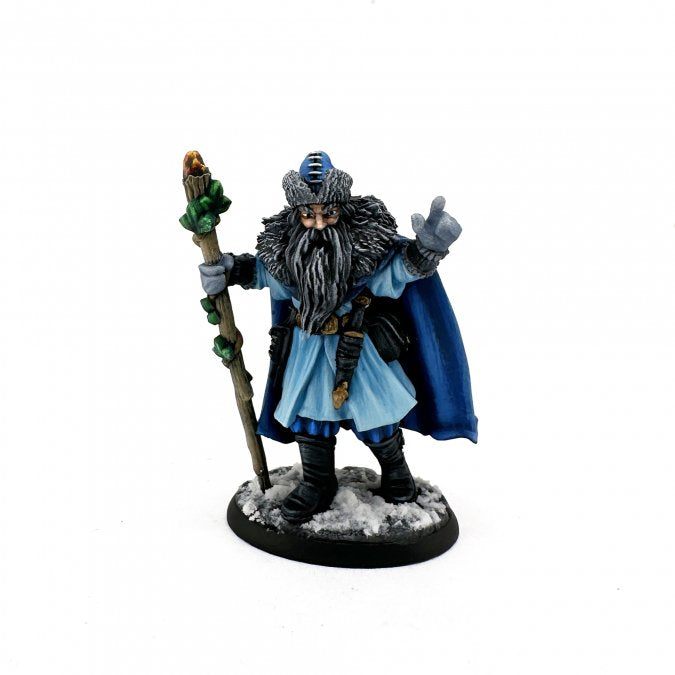 Bones Dungeon Dwellers: Gregor the Winter Wizard - Human Wizard