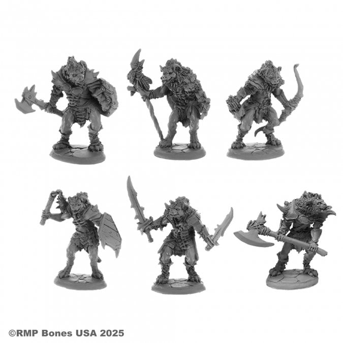 Bones Dungeon Dwellers: Blackmane Gnolls - Deluxe Boxed Set