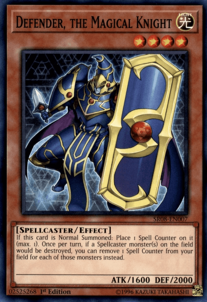 Defender, the Magical Knight [SR08-EN007] Common (ONLINE ORDER ONLY)