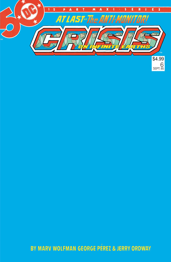 Crisis On Infinite Earths (1985) #6C Facsimile Edition (Online Order Only)
