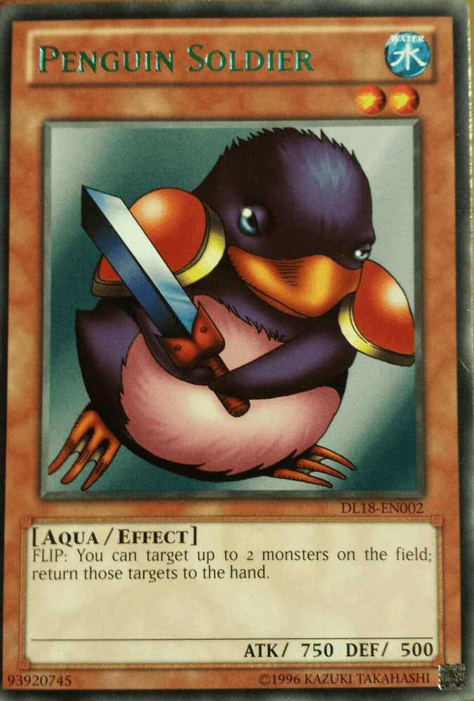 Penguin Soldier (Green - DL18) [DL18-EN002] Rare (ONLINE ORDER ONLY)