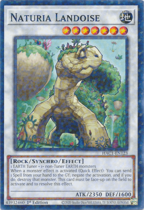 Naturia Landoise (Duel Terminal) [HAC1-EN123] Common (ONLINE ORDER ONLY)