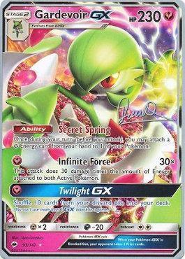Gardevoir GX (93/147) (Infinite Force - Diego Cassiraga) [World Championships 2017] (Online Only)