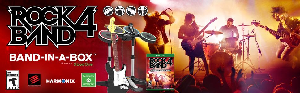 Rock Band 4 Band-in-a-Box Bundle (Xbox One) (Online Order Only)