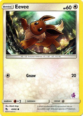 Eevee (49/68) (Mewtwo Deck) [Battle Academy 2020] (Online Only)