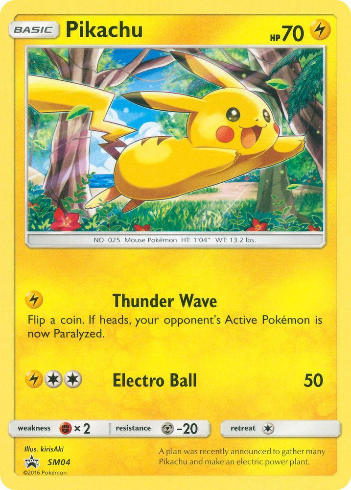 Pikachu (SM04) (Target Non Holo) [Sun & Moon: Black Star Promos] (Online Only)