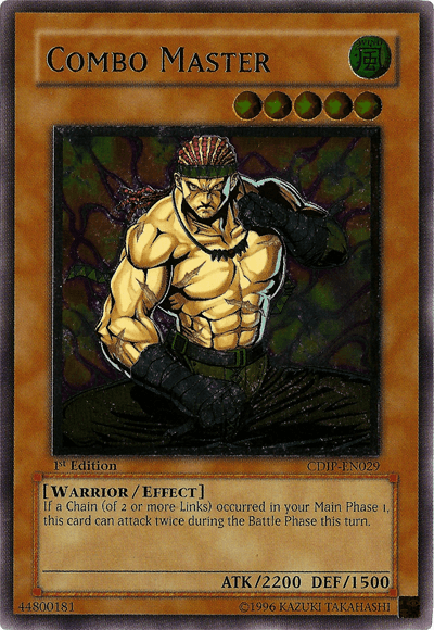 Combo Master [CDIP-EN029] Ultimate Rare (ONLINE ORDER ONLY)