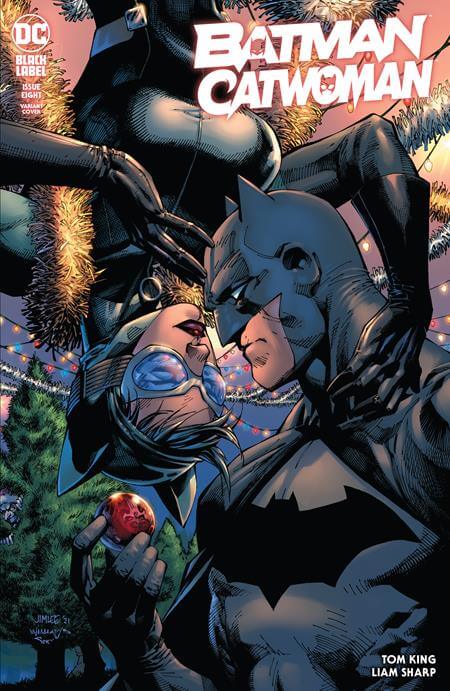 Batman Catwoman #8 (Of 12) B Jim Lee & Scott Williams Variant Christmas Kiss (Mr) (10/19/2021) Dc (ONLINE ORDER ONLY)