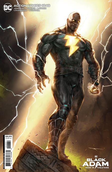 Superman Action Comics #1048 C Ivan Tao Black Adam Movie Card Stock Variant (Kal-El Returns) (10/25/2022) Dc (ONLINE ORDER ONLY)