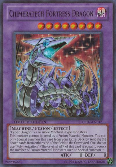 Chimeratech Fortress Dragon [CT07-EN013] Super Rare (ONLINE ORDER ONLY)